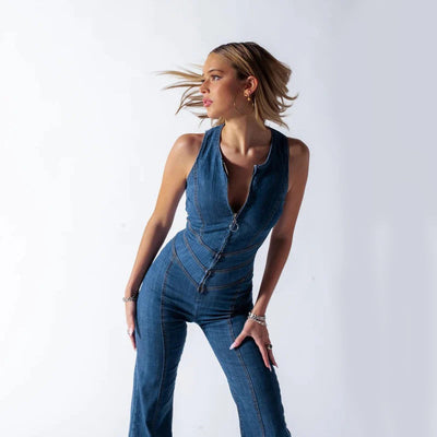 Denim Stijl & Comfort Jumpsuit