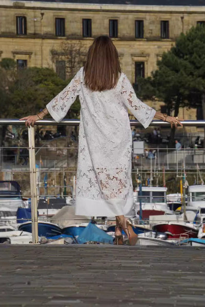 Sierlijke Gedrapeerde Zomerjurk