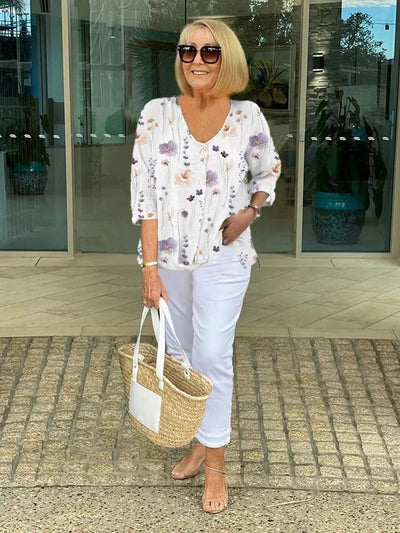 Bloom & Grace Statement Blouse