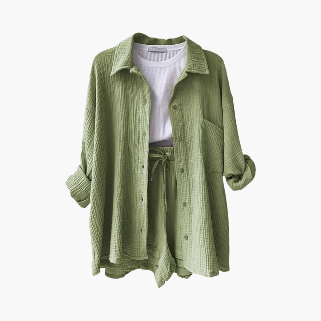 Tweedelige Comfortset met een Chique Touch