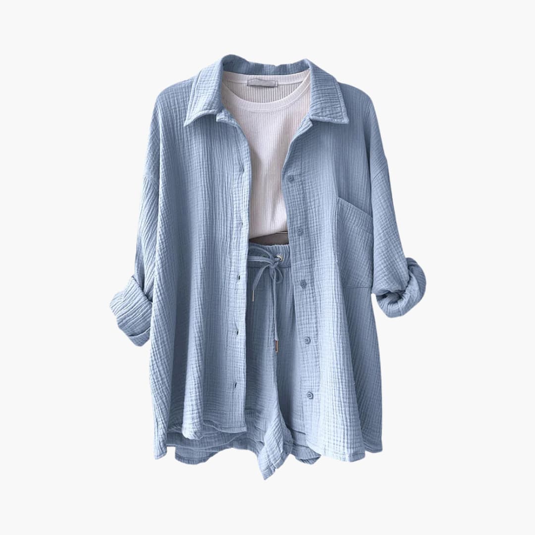 Tweedelige Comfortset met een Chique Touch