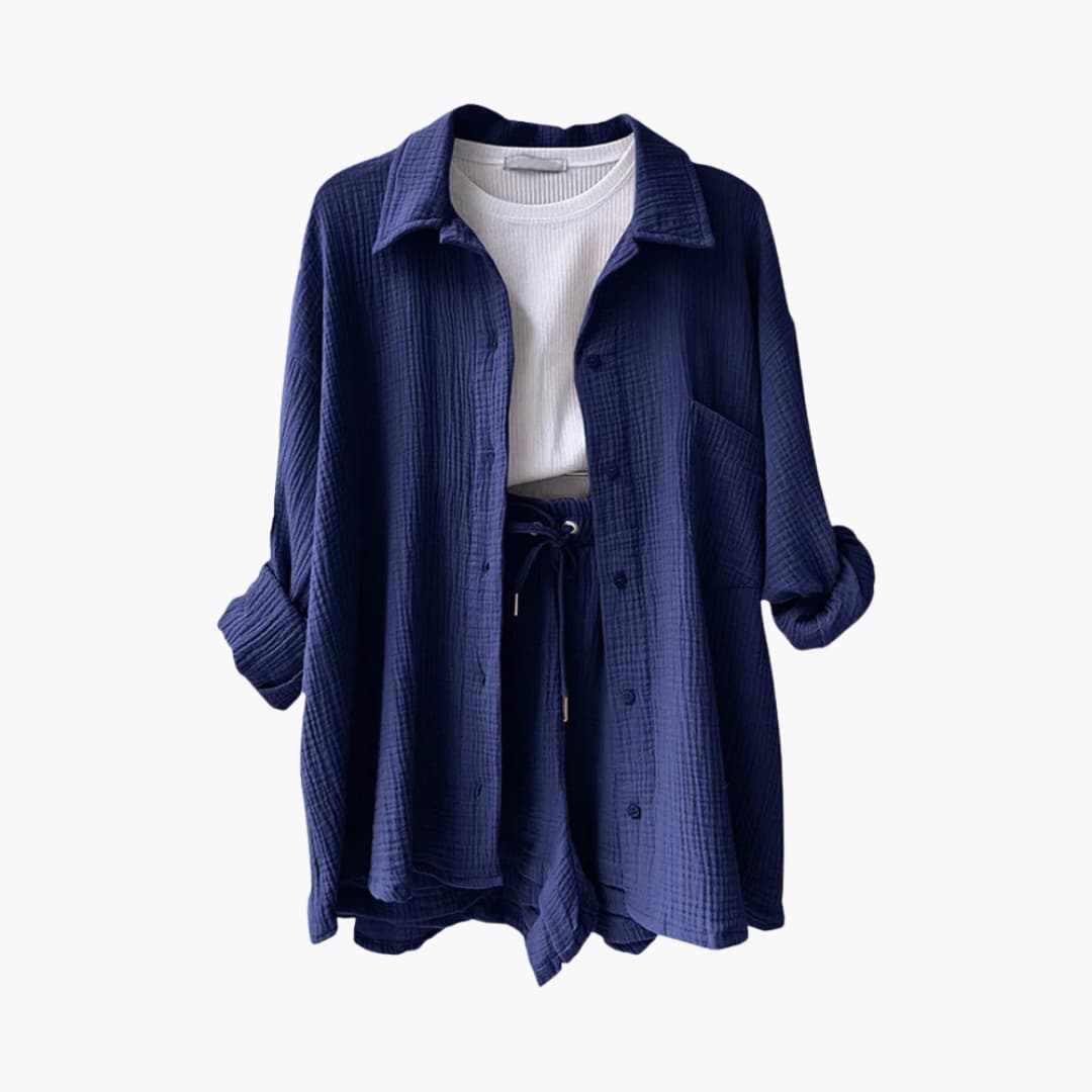 Tweedelige Comfortset met een Chique Touch