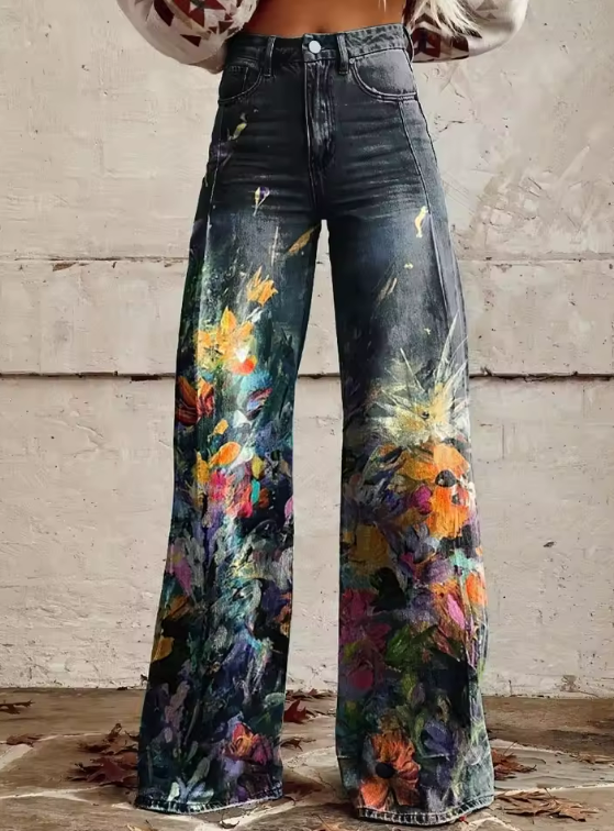 Vintage Bohemian Jeans