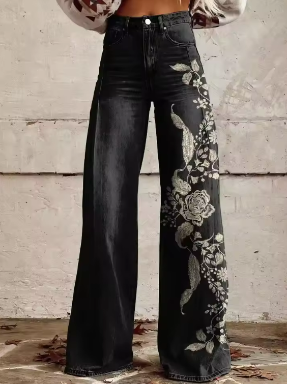 Vintage Bohemian Jeans