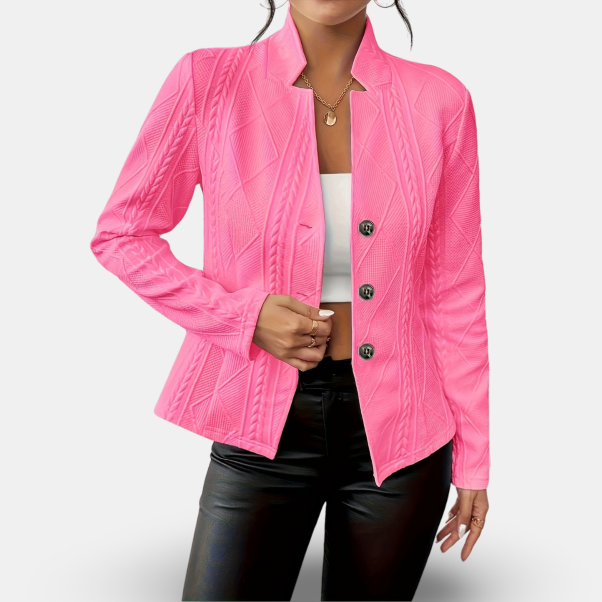 Elegante Getailleerde Cardigan