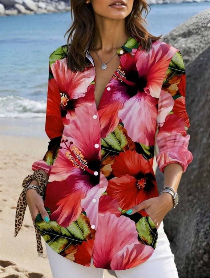 Zhera™ | Bloemenblouse