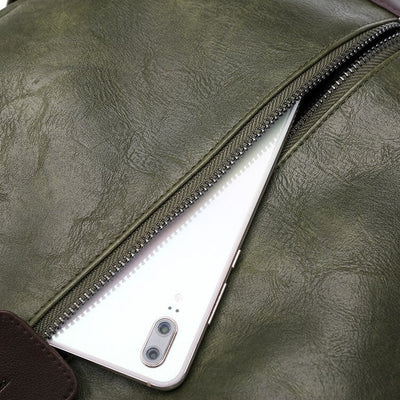 Veelzijdige Leren Rugzak