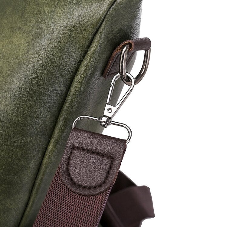 Veelzijdige Leren Rugzak