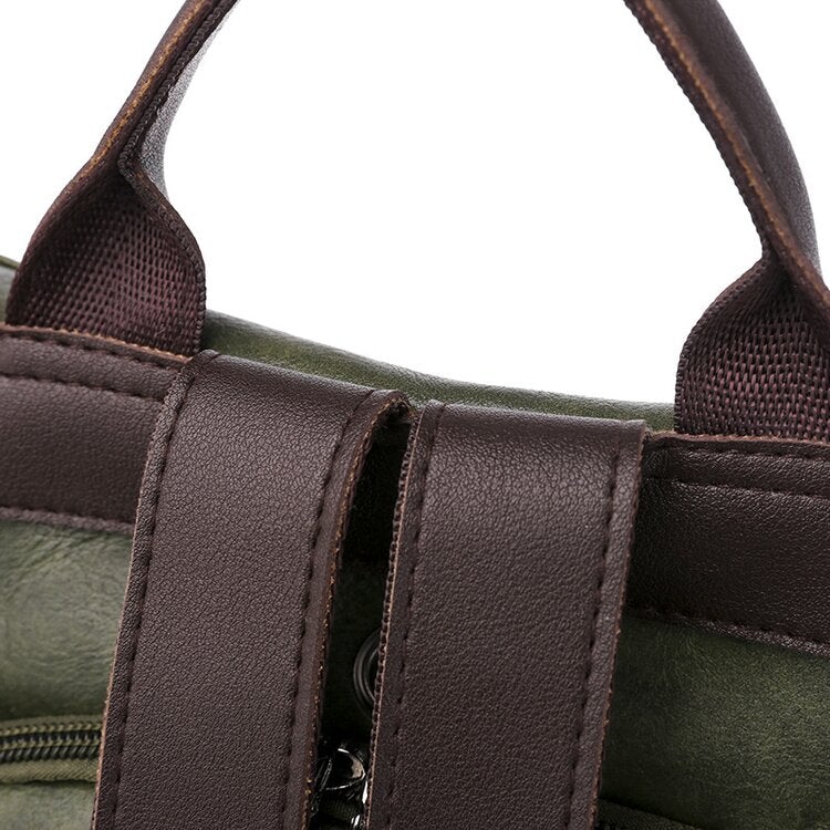 Veelzijdige Leren Rugzak