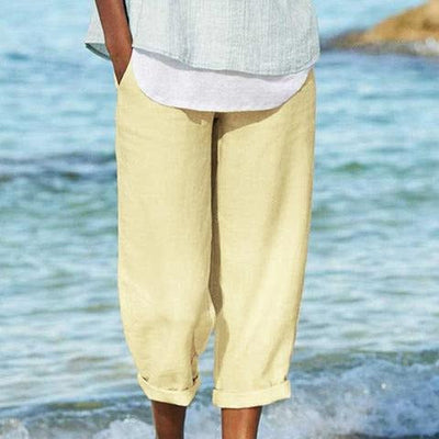 Korte, luchtige broek voor lichte alledaagse elegantie