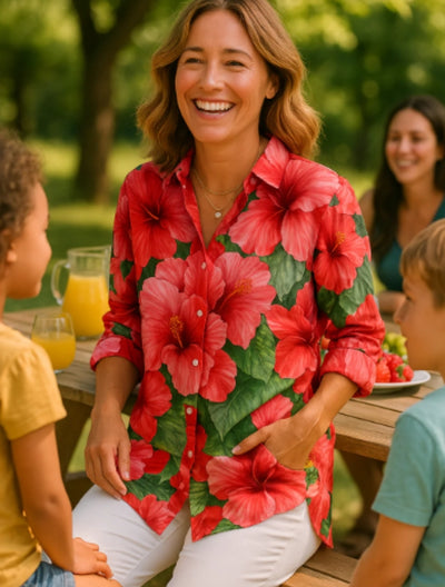 Zhera™ | Bloemenblouse