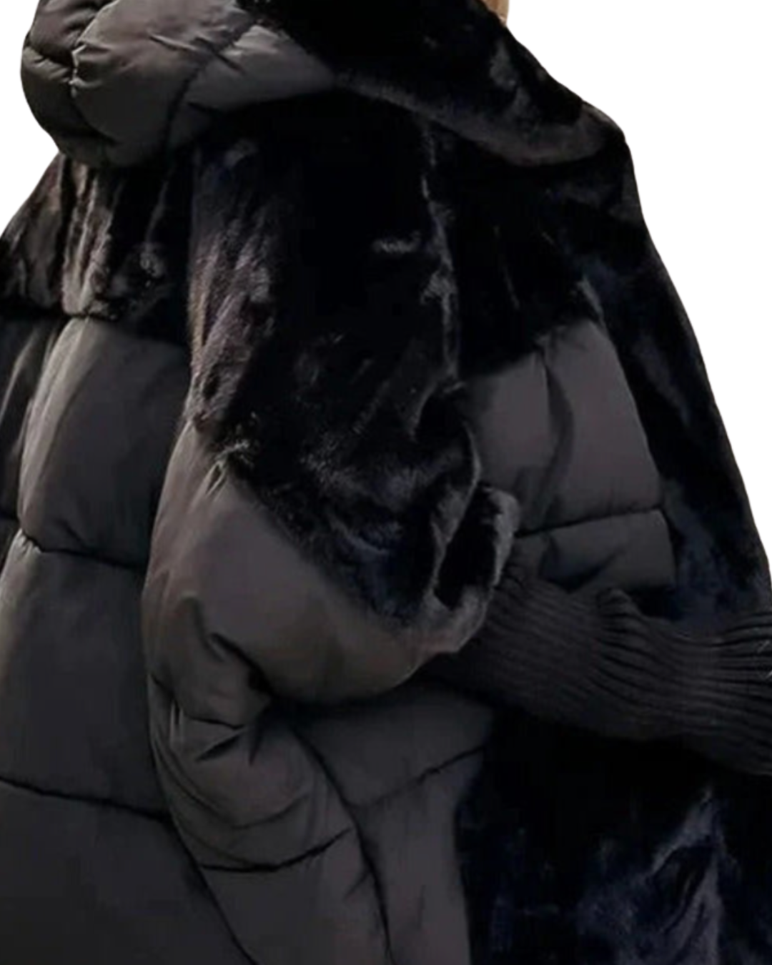 Dominika | Warme donsjas met capuchon