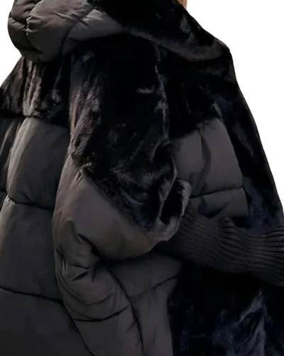 Dominika | Warme donsjas met capuchon