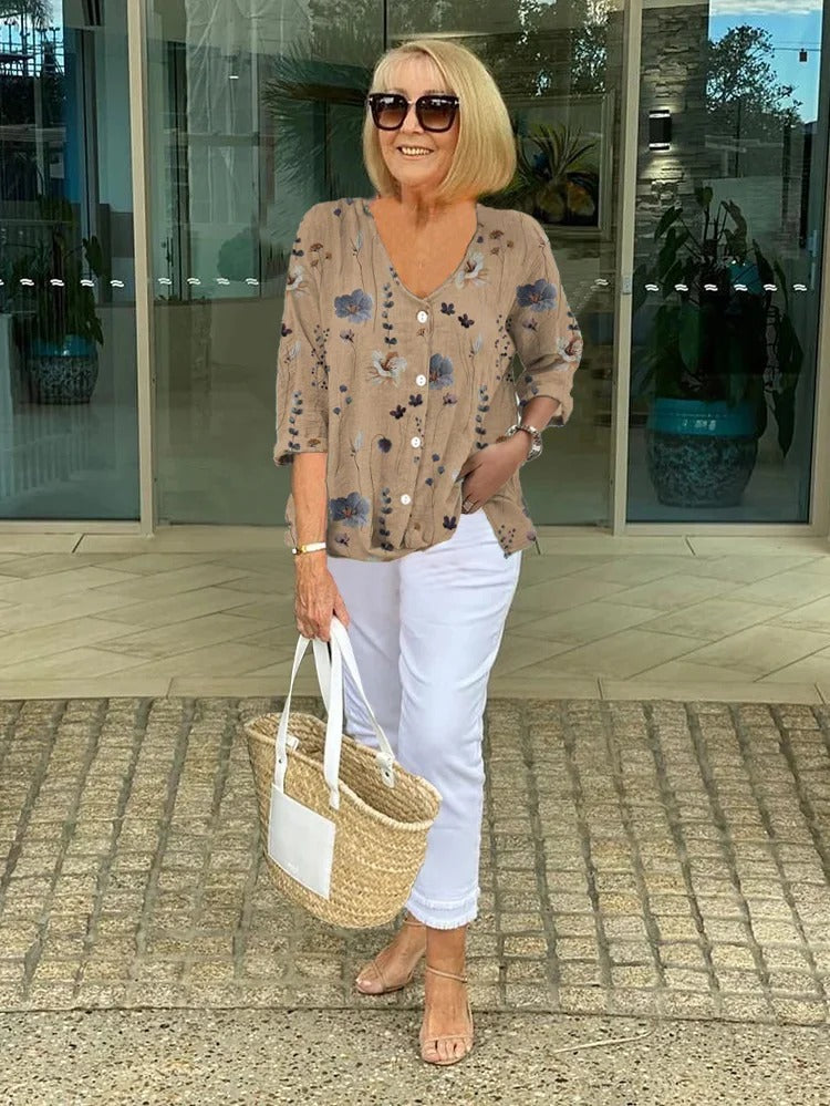 Bloom & Grace Statement Blouse