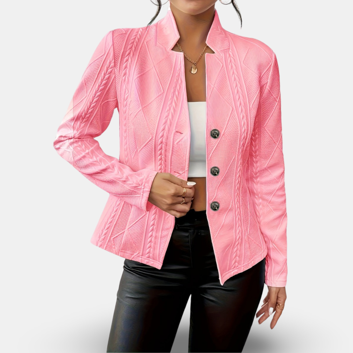 Elegante Getailleerde Cardigan