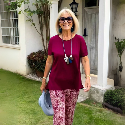 Elegante set van twee delen met een mooi gevormde pasvorm