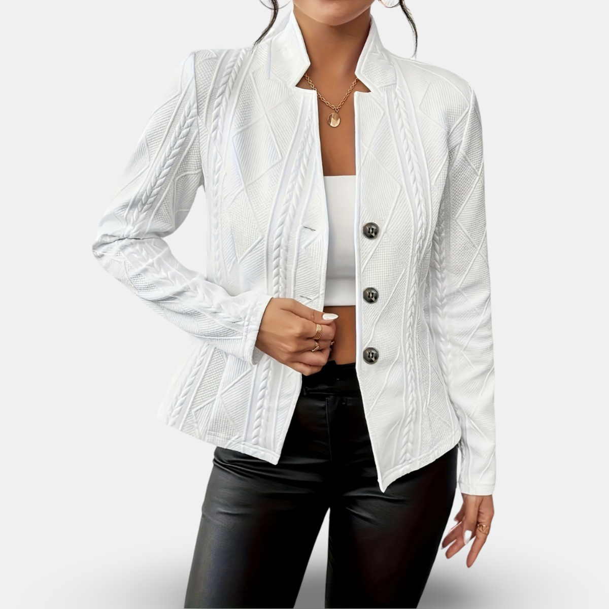 Elegante Getailleerde Cardigan