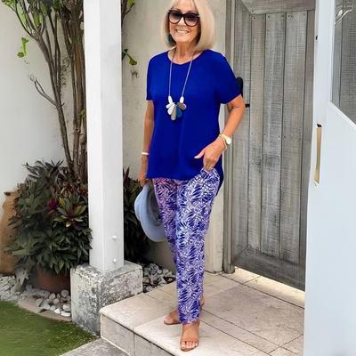 Elegante set van twee delen met een mooi gevormde pasvorm