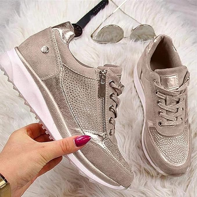 Sohpia Orthopedische Sneakers met Rits