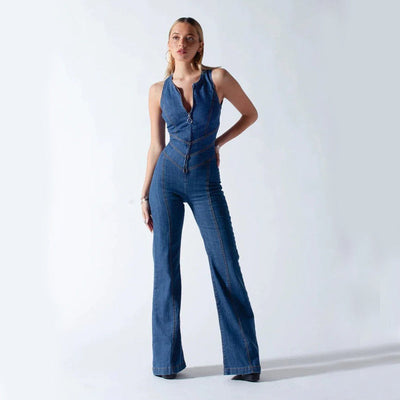 Denim Stijl & Comfort Jumpsuit