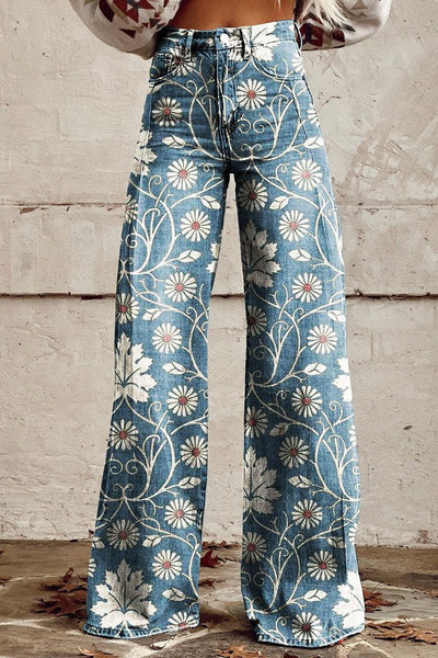 Vintage Bohemian Jeans