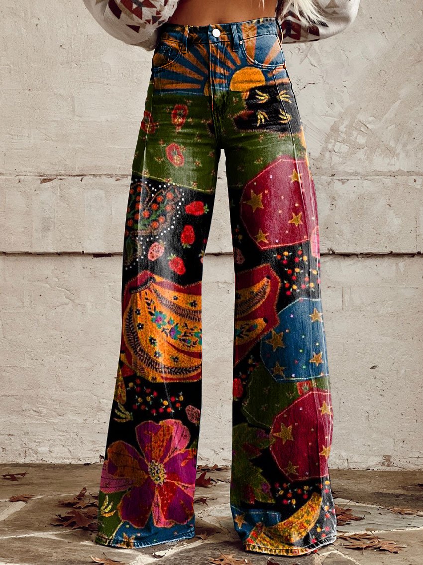 Vintage Boho Broek 26