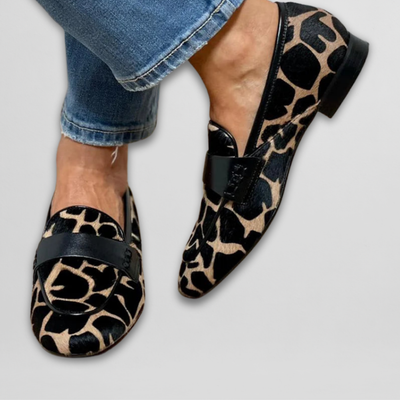 Loafers met Dierenprint