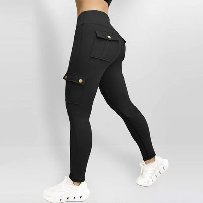 Utility pocket leggings voor zelfverzekerde dagelijkse beweging