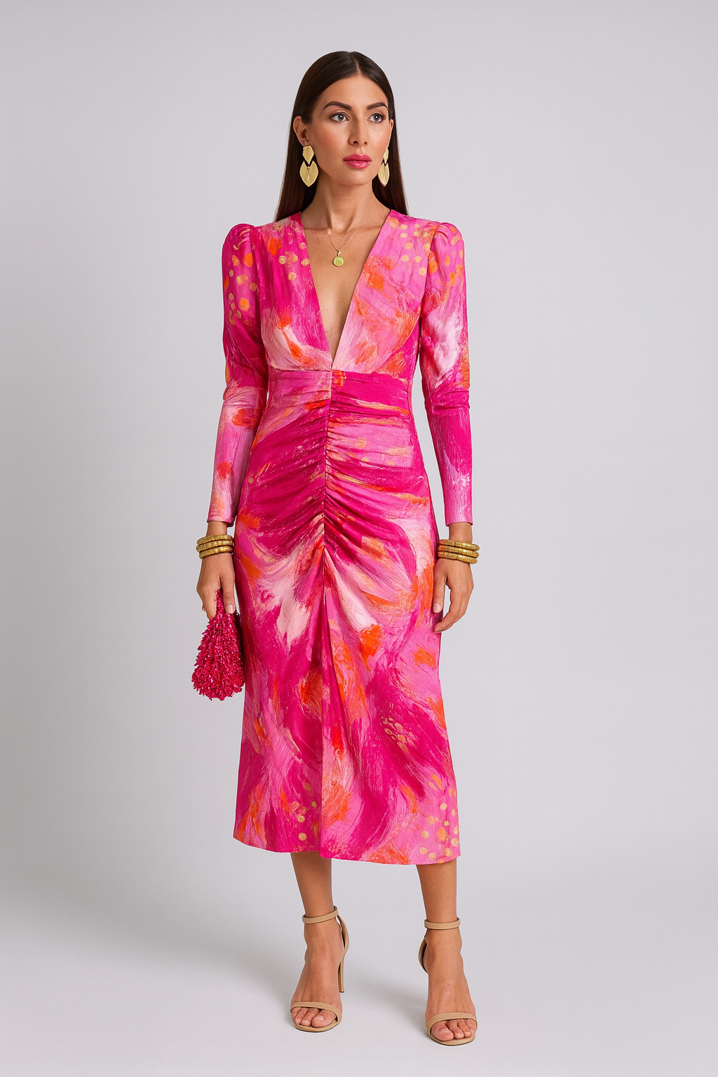 Elegante Flowy Maxi Jurk