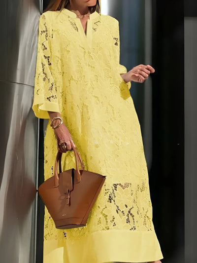 Sierlijke Gedrapeerde Zomerjurk