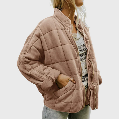 Sofie - Oversized jas met luxueze finish