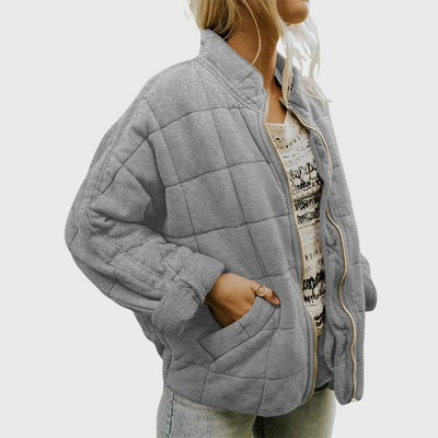 Sofie - Oversized jas met luxueze finish