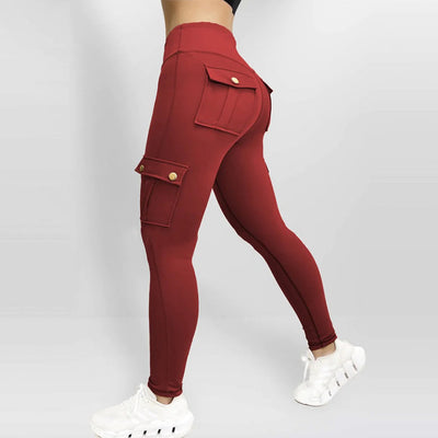 Utility pocket leggings voor zelfverzekerde dagelijkse beweging