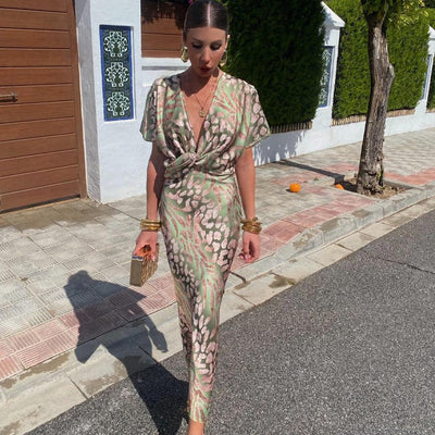 Elegante Zijde-look Jurk