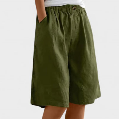 Wijde leisure shorts