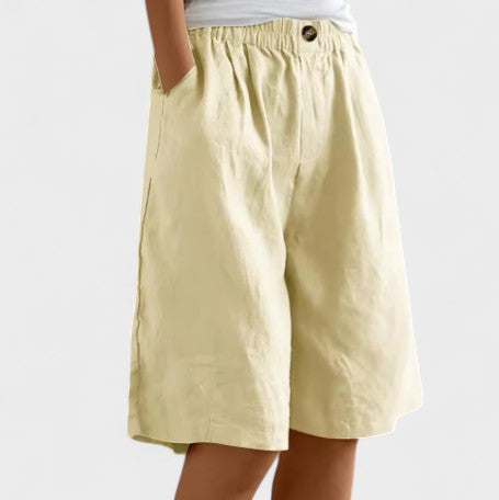Wijde leisure shorts