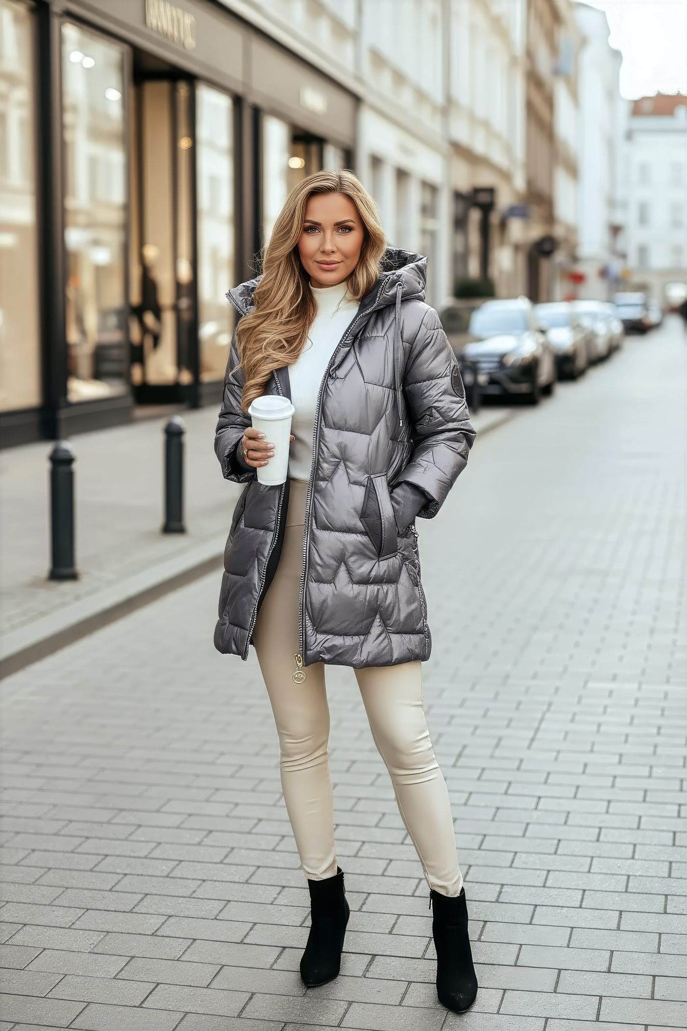 Winterjas met Capuchon