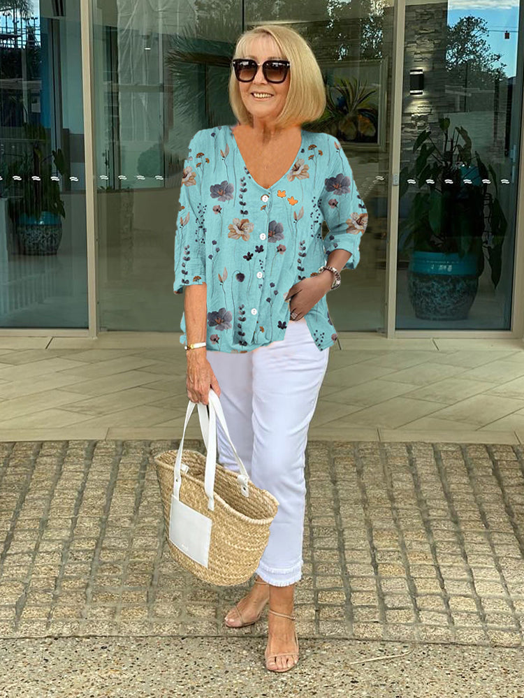 Bloom & Grace Statement Blouse