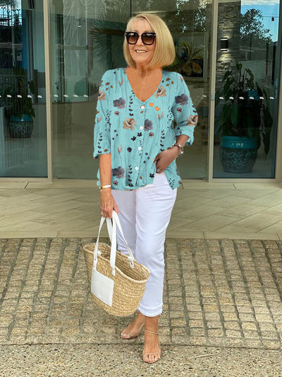 Bloom & Grace Statement Blouse