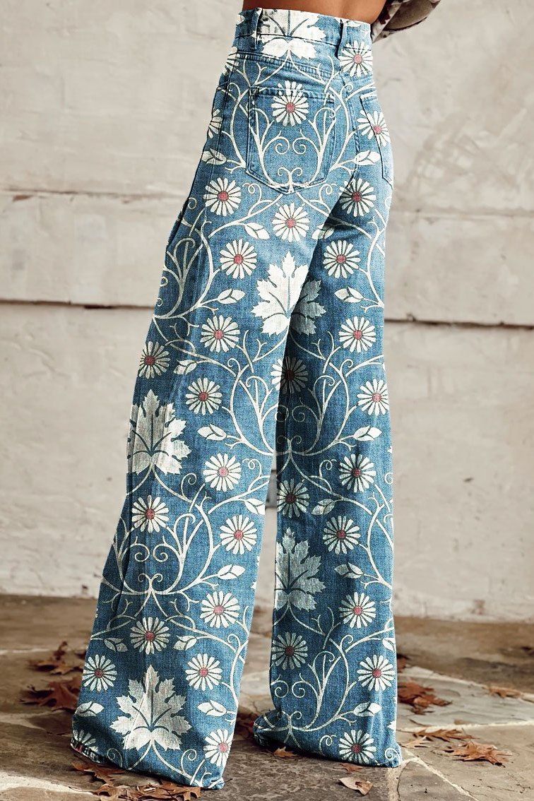 Vintage Bohemian Jeans
