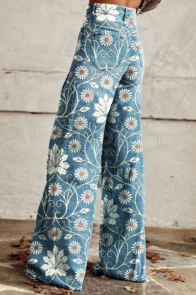 Vintage Bohemian Jeans