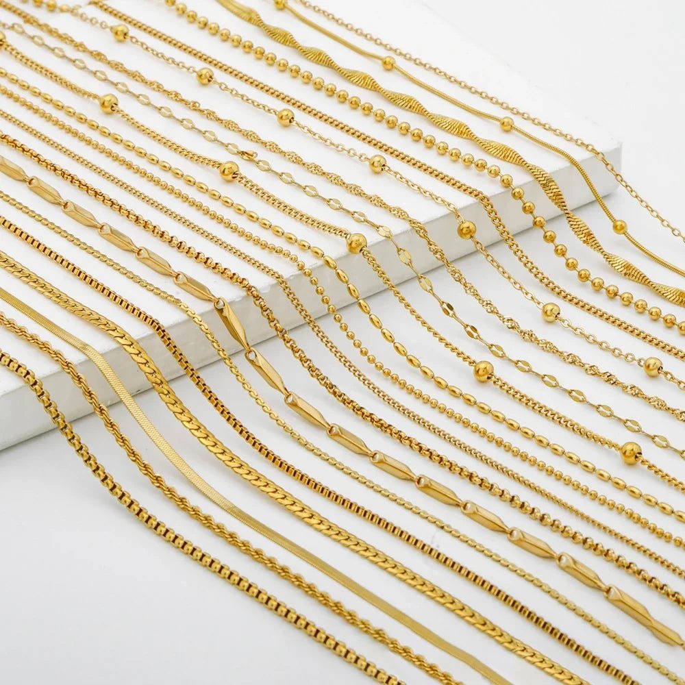 Sierlijke Gouden Ketting voor Dames