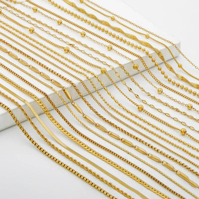 Sierlijke Gouden Ketting voor Dames