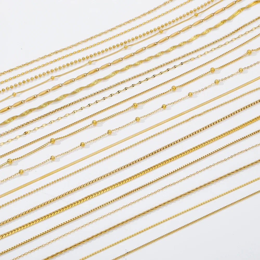 Sierlijke Gouden Ketting voor Dames