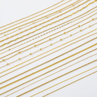 Sierlijke Gouden Ketting voor Dames