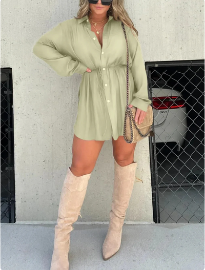 Zhera™ | Satijnen Jurk