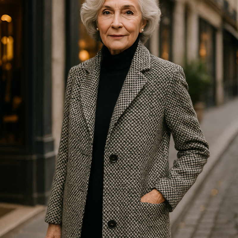 Audrey | Lange midi-jas