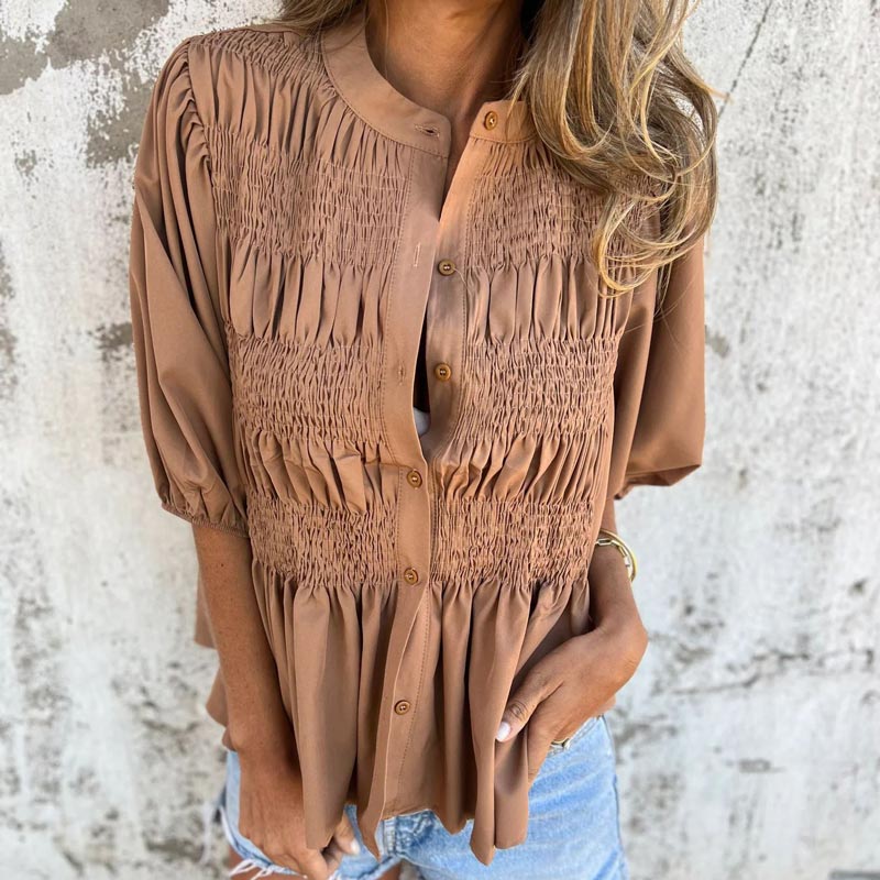 Elegant Ibiza-Style Blouse