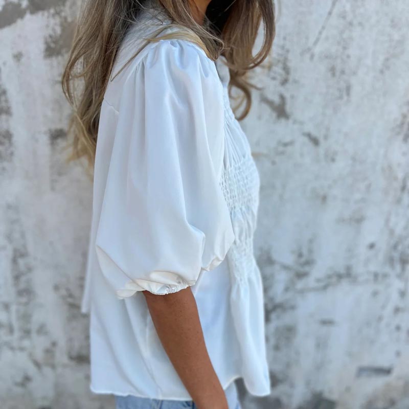 Elegant Ibiza-Style Blouse