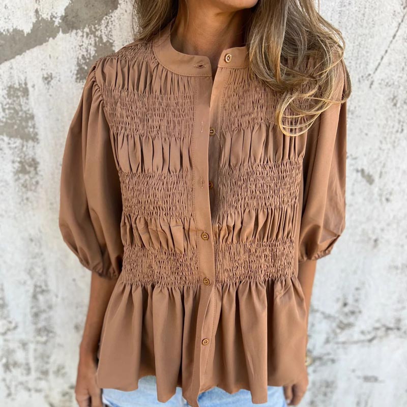 Elegant Ibiza-Style Blouse